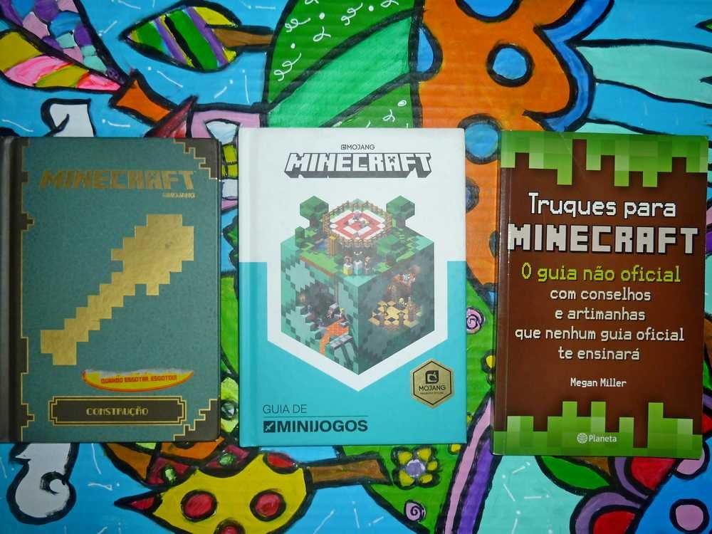 3 Livros Guia sobre o Minecraft