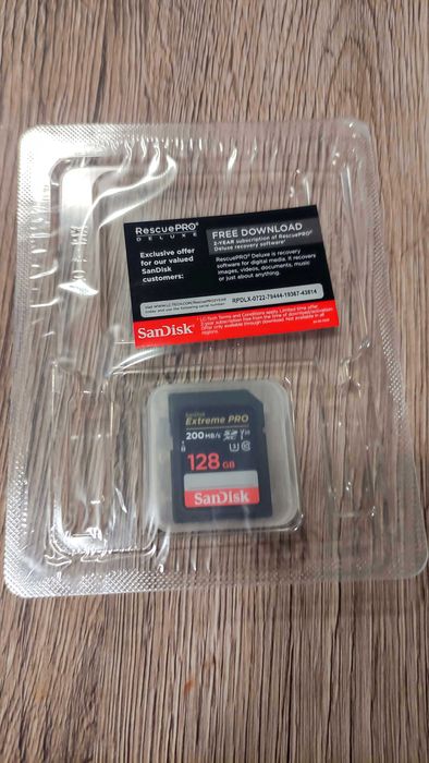 SanDisk Extreme PRO 128Gb 256 SDXC UHS-I C10 200MB/s U3 V30 4K SD Card