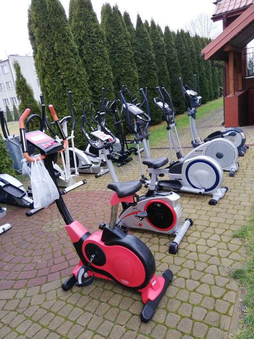 Rower stacjonarny treningowy orbitrek sprzęt fitness