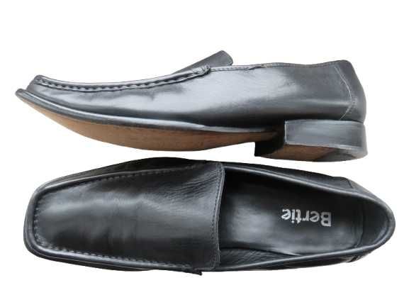 Мужские мокасины-лоферы Вertie (Италия). Размер 44. Натуральная кожа.