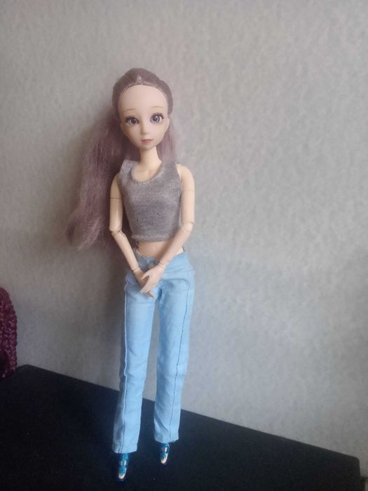 Кукла BJD тип Барби с 3D глазами