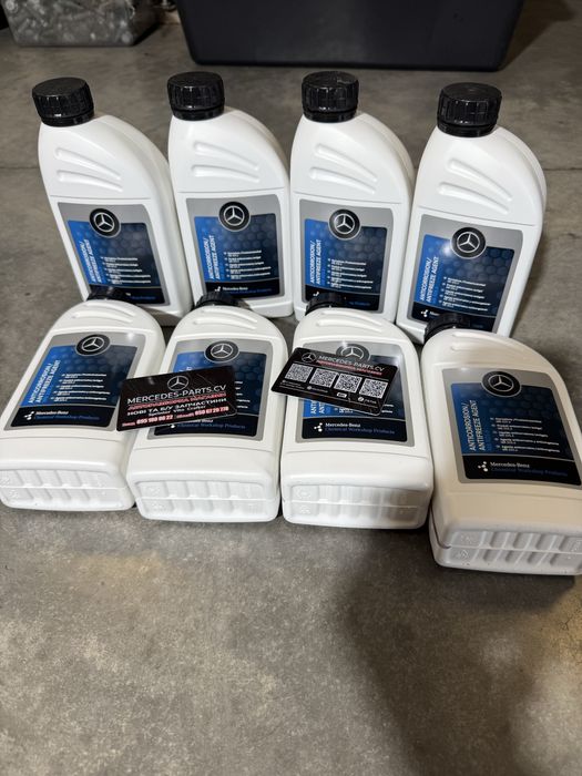 Тосол антифриз оригінальний Mercedes G12 червоний 1 л готовий Sprinter