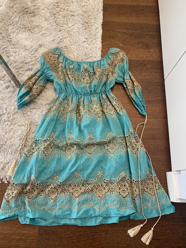 Vestido sahoco tamanho s s lindo novo sem uso