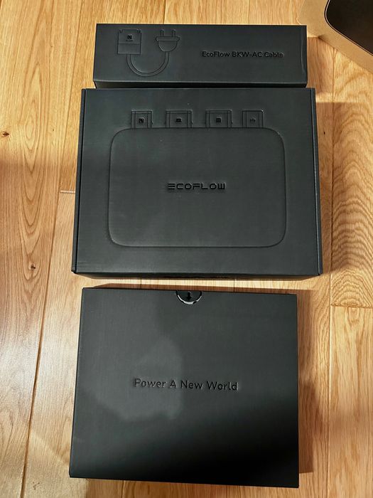 Мікроінвертор EcoFlow PowerStream 600W + кабель BKW-Delta EB Cable
