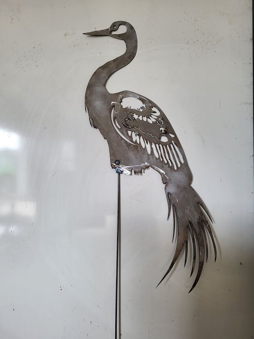 Czapla Żuraw Kogut Kaczka do ogrodu