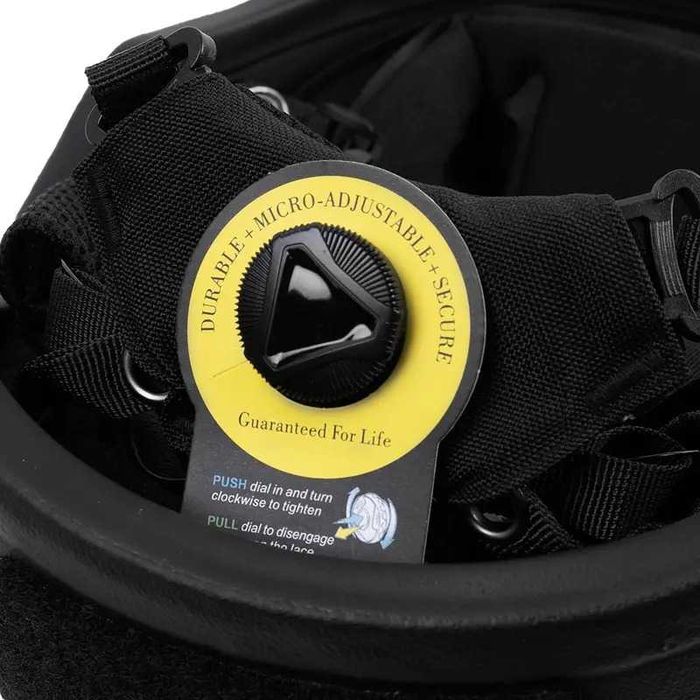 НОВИЙ! Шолом FAST Velcro Specprom NIJ IIIA (1 клас ДСТУ) Чорний