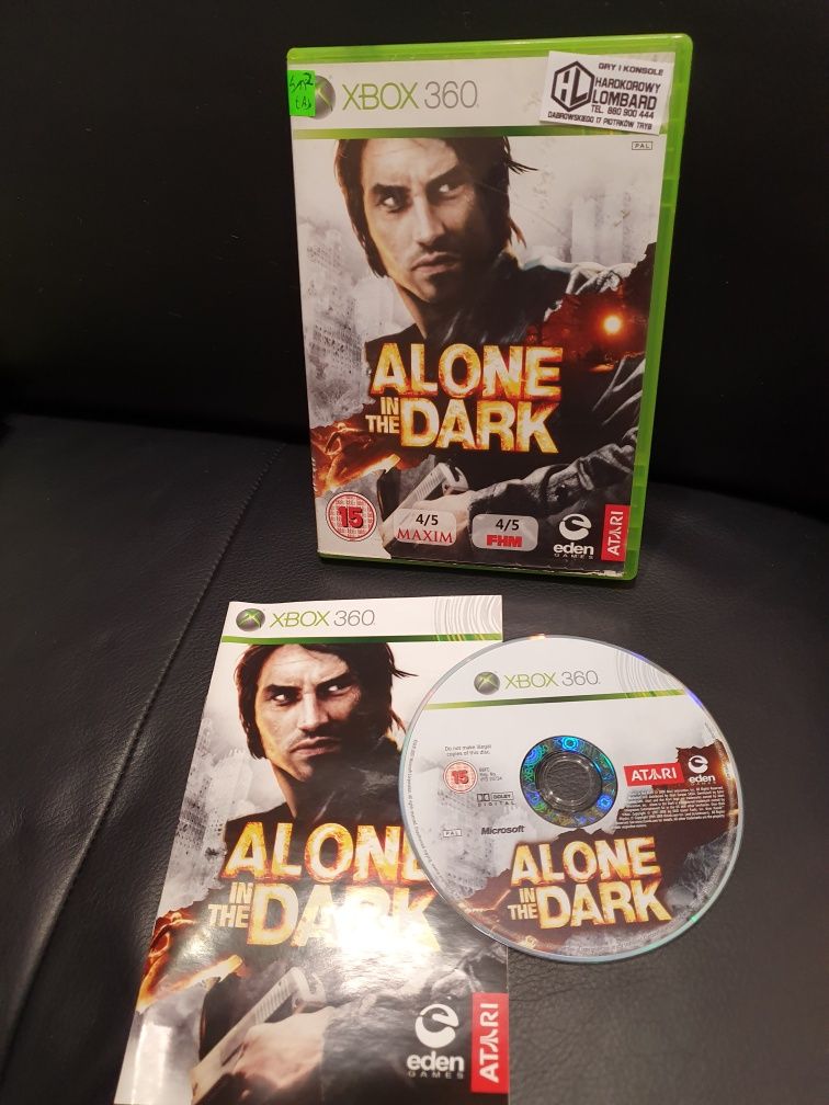 Gra gry xbox 360 Alone in the Dark od kolekcjonera