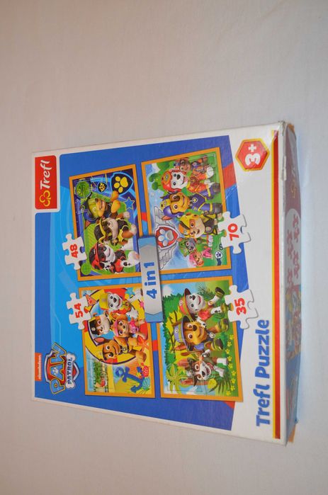 puzzle trefl psi patrol 4w1 3+