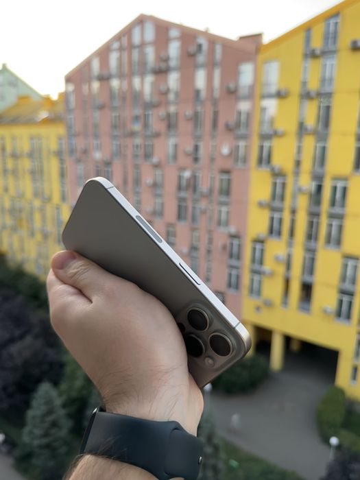 99% Аккум Идеал iPhone 15 Pro 256Gb Natural Titanium Neverlock Айфон