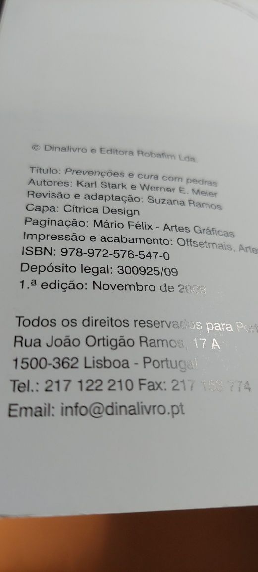 Prevenção e Cura com Pedras - Karl Stark, Werner E. Meier