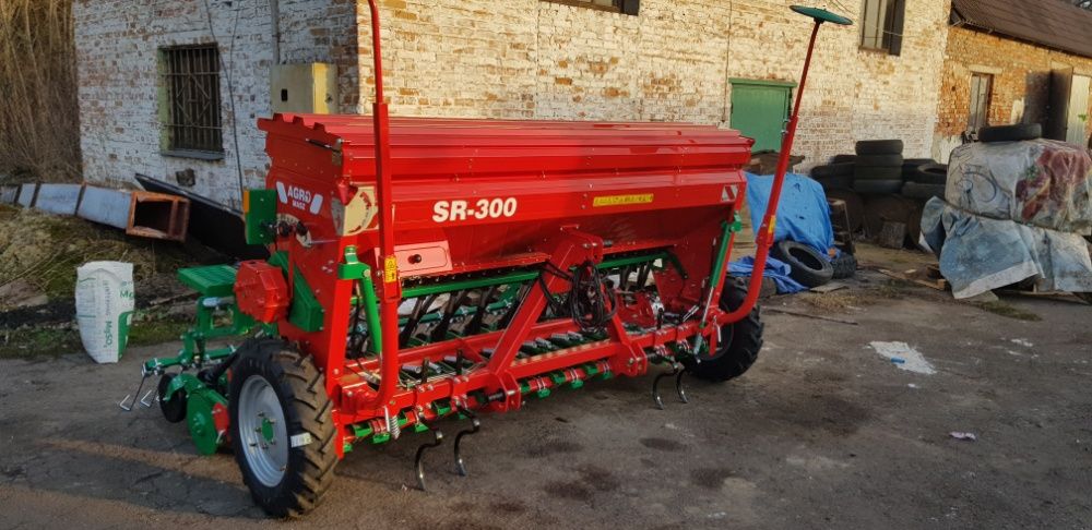 Сівалка сеялка зернова 3 м AGRO-MASZ SR300 (ІІ) НОВА!!!