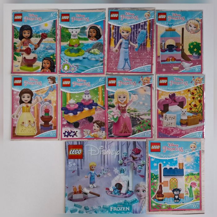 Klocki lego Disney Princes, figurki, księżniczki