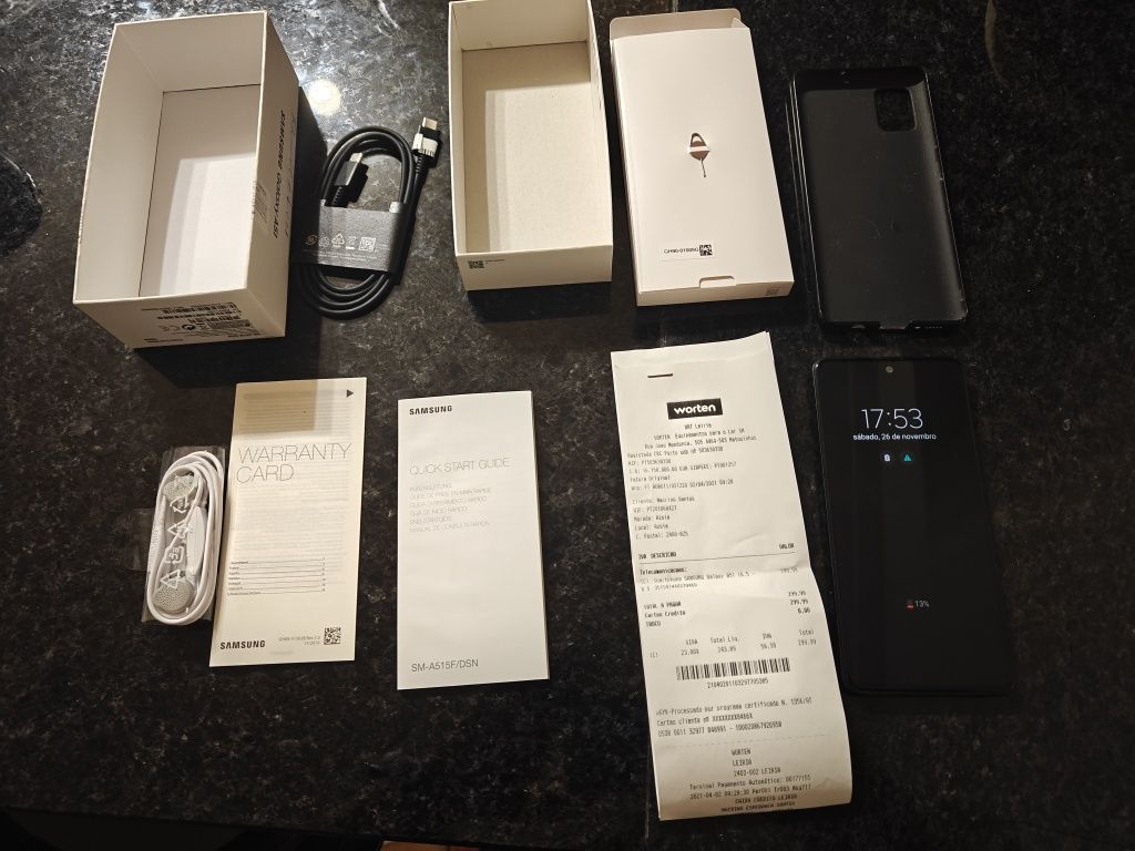 Samsung Galaxy A51 - 128 GB - COMO NOVO