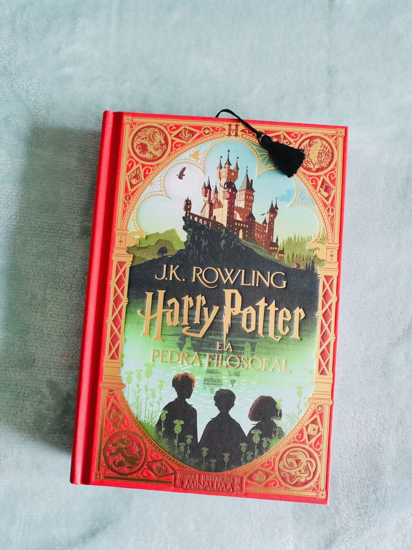 Marcador de livro Harry Potter