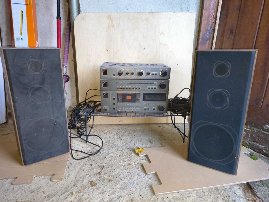 Zestaw UNITRA PW3015, T3015, M3016, + kolumny