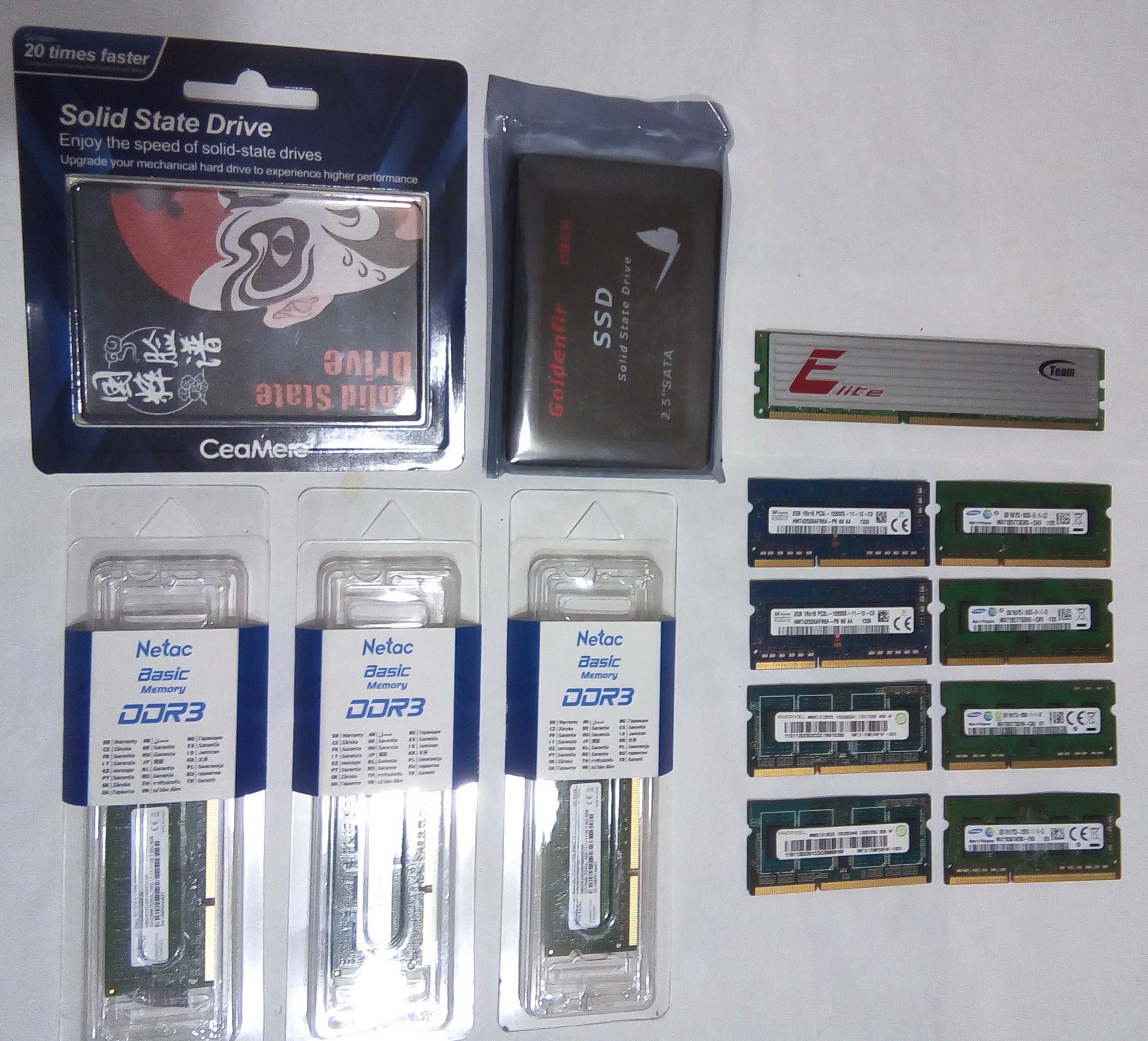 Жёсткий диск hdd,ssd 120гб, ddr3 на 2,4,8Гб