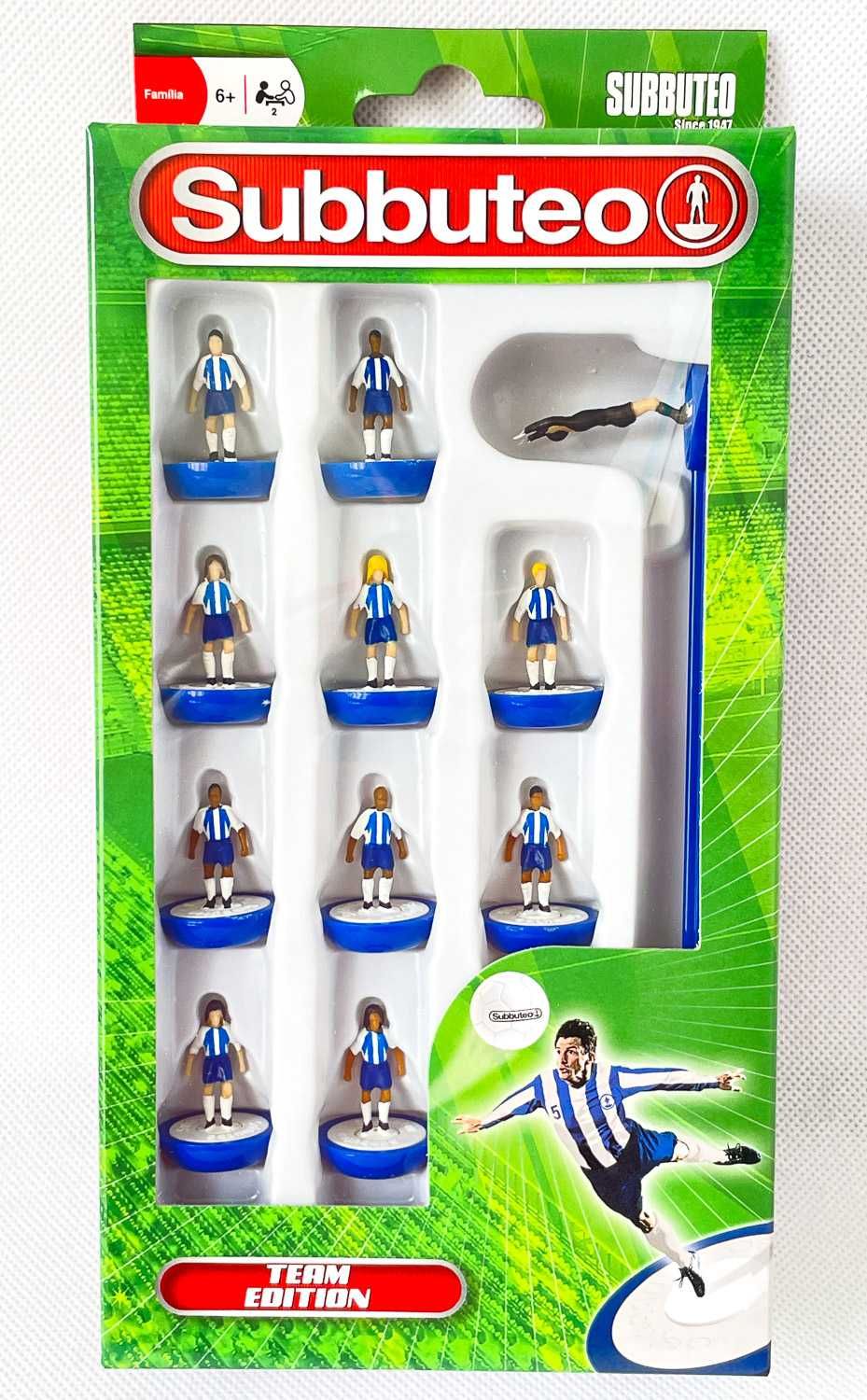 Bonecos Miniatura FC PORTO Subbuteo Brinquedo Bolos de Anos Jogo