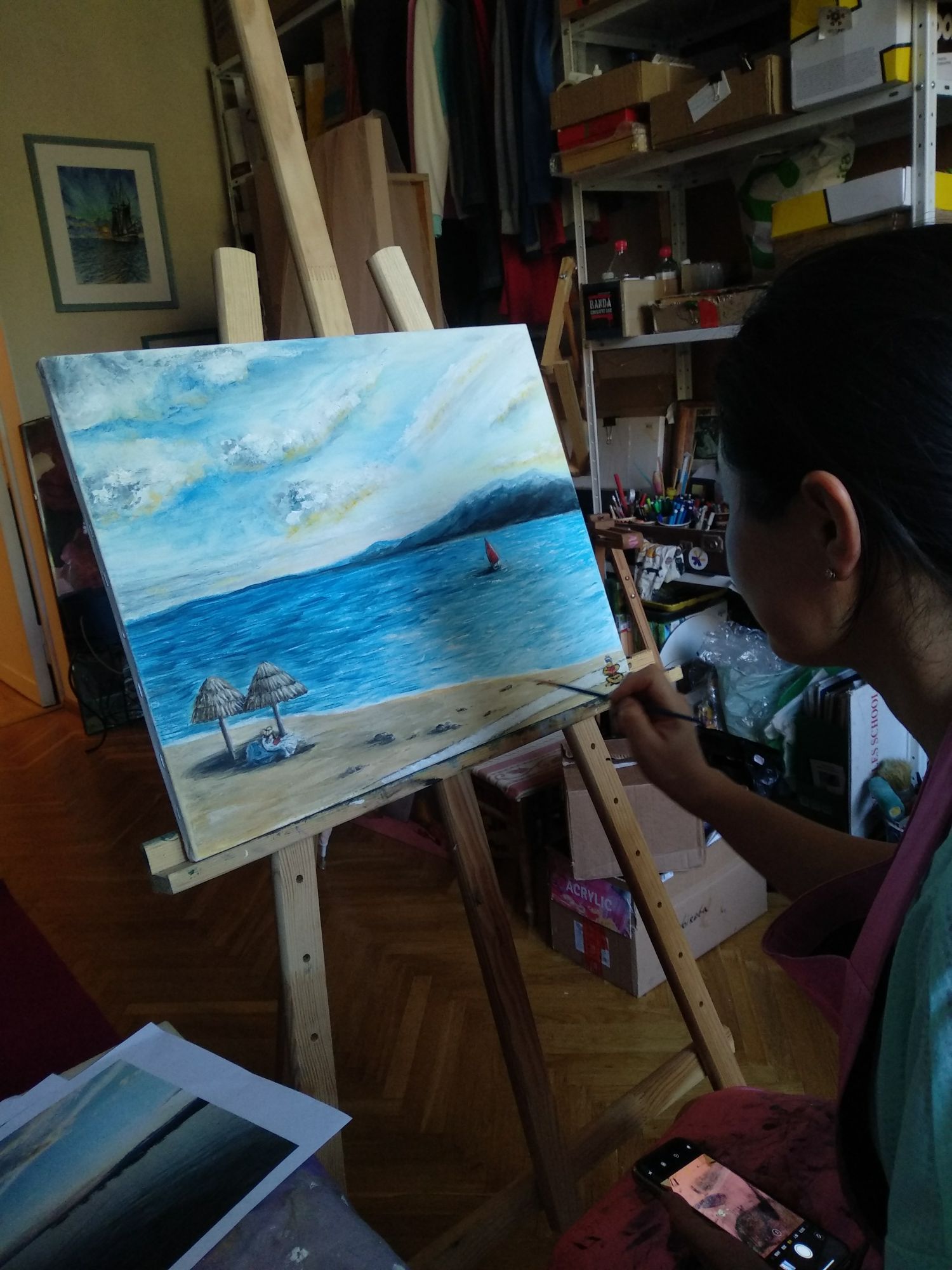Онлайн Заняття / Уроки з живопису - малювання