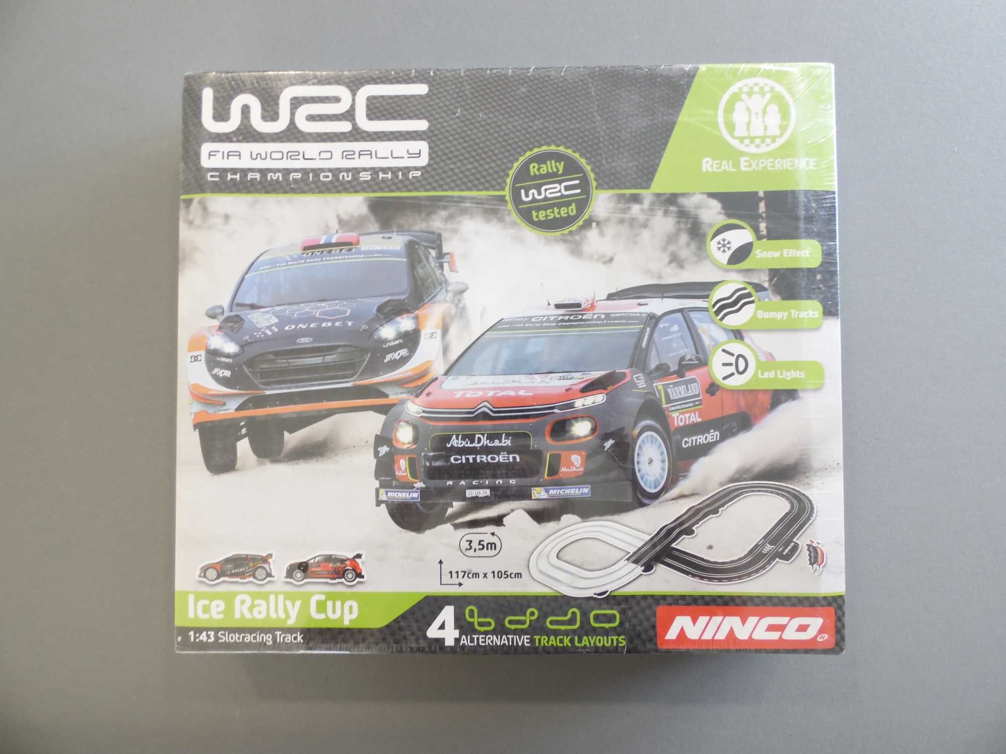 Pista Ninco WRC Ice Rally Cup. Nova e selada