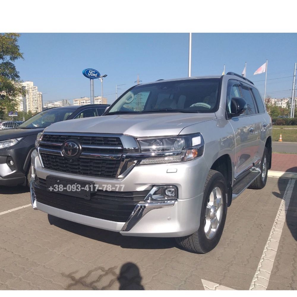 Обвес Toyota Land Cruiser LC200 Губа юбка Executive Lounge Рестайлинг