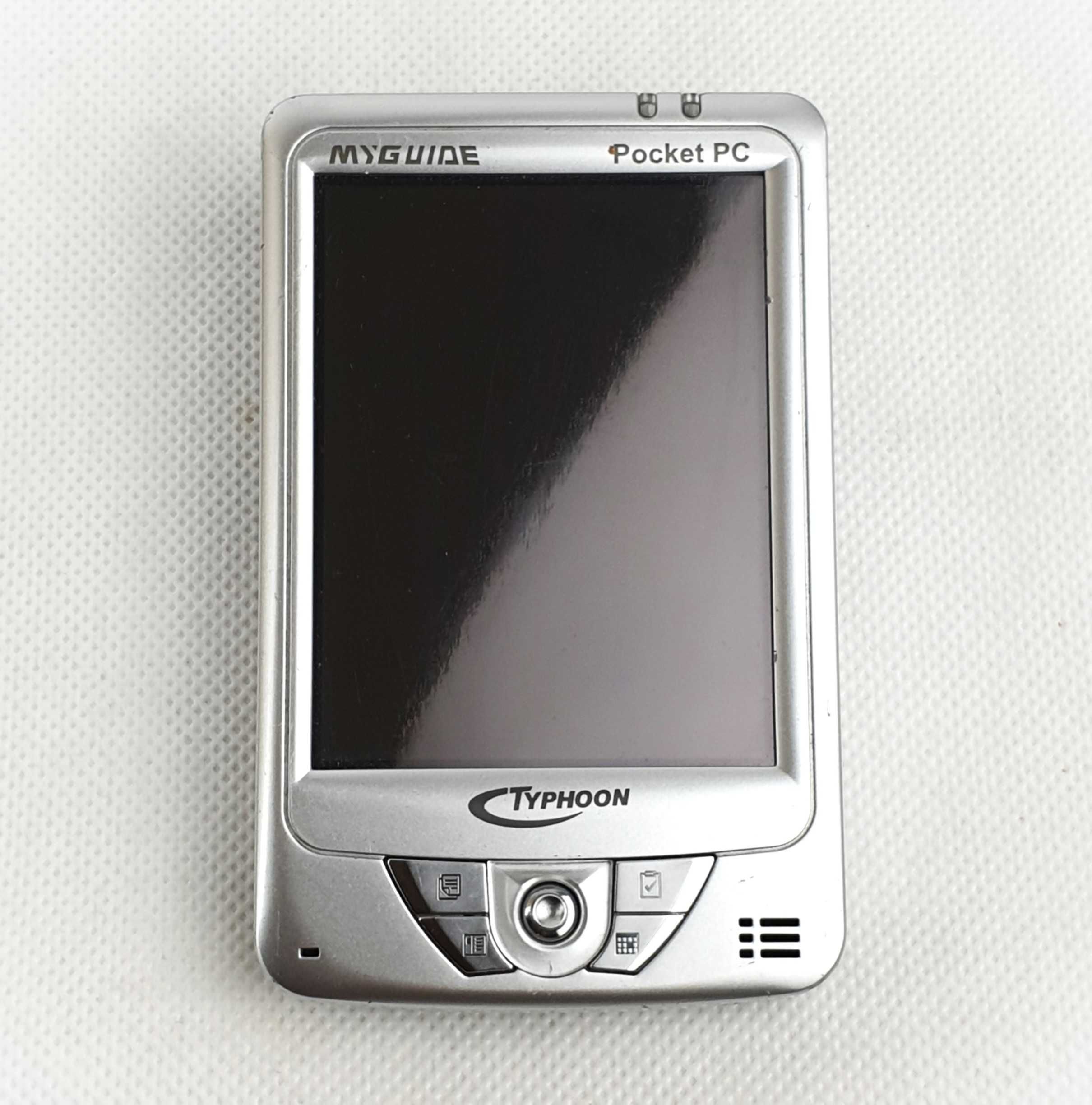 Mini komputer Vintage Pocket PC Typhoon MyGuide Windows Mobile GPS
