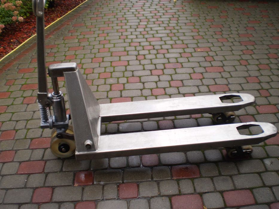 Wózek paletowy inox nierdzewny