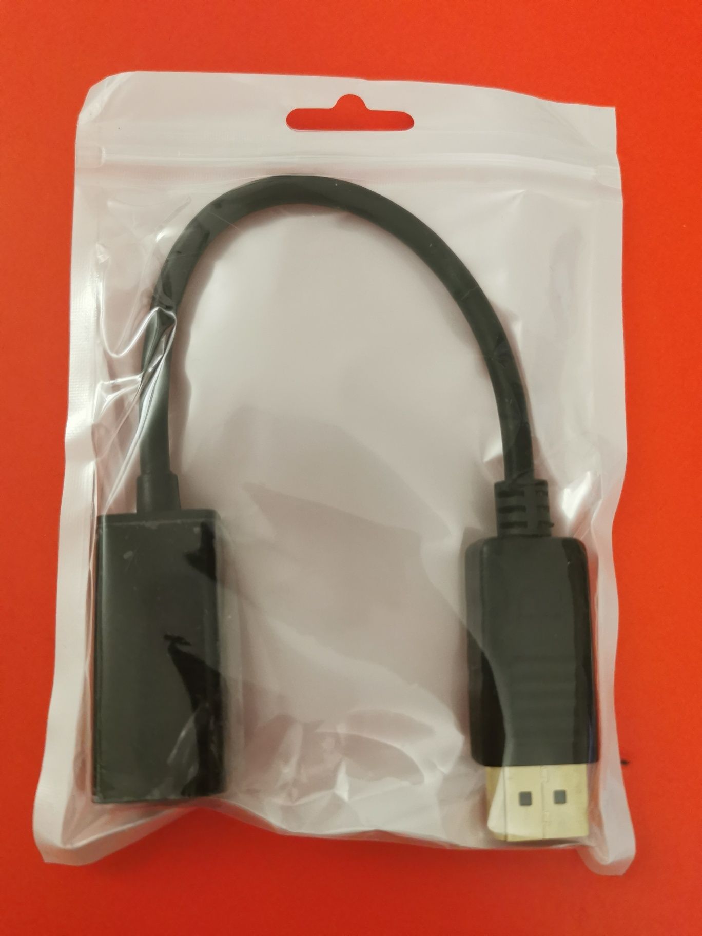 Adaptador Displayport e cabo