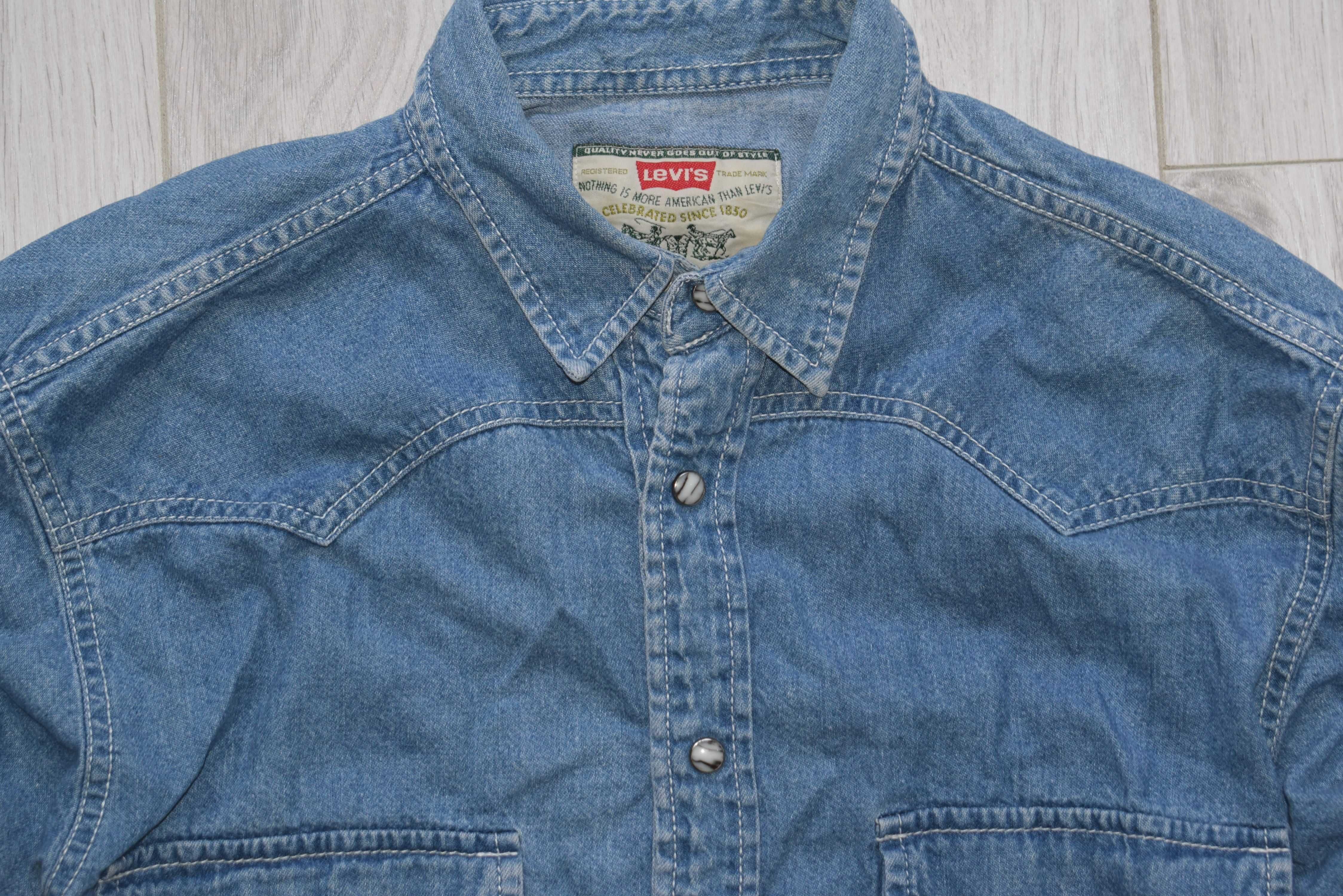 Levi's S/M VINTAGE koszula jeansowa