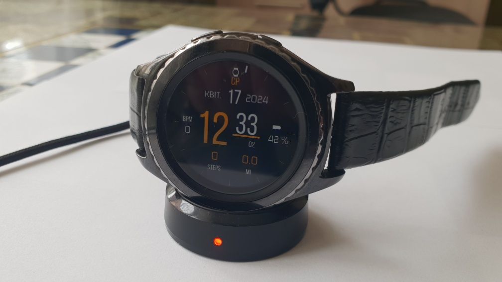 Смарт-годинник Samsung Gear S2 Classic SM-R735T (+динамік, + мікрофон)