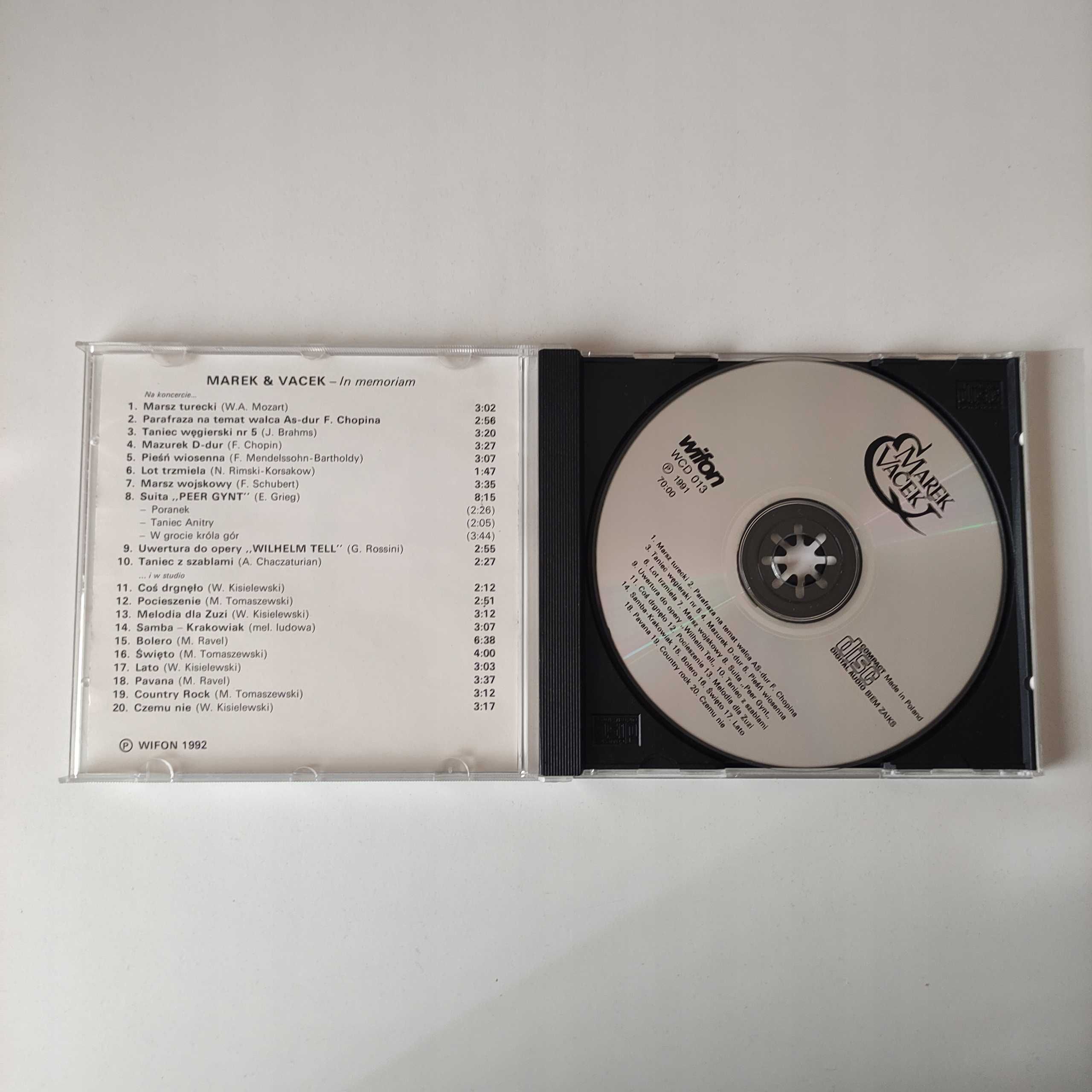 MAREK i VACEK - In Memorium - Unikat 1992 - CD