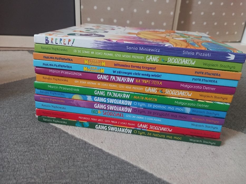 Książki gang fajników słodziaków