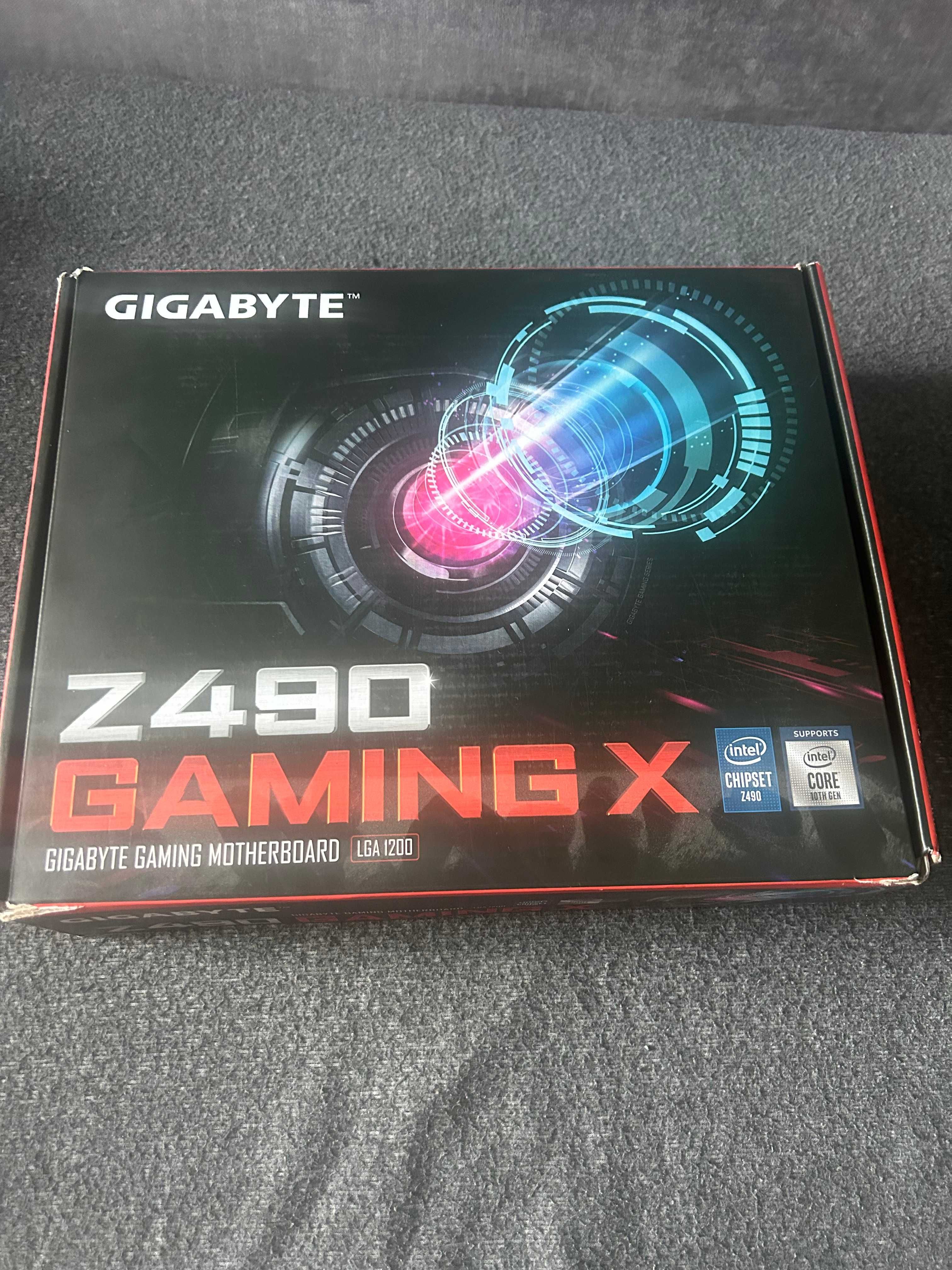 Płyta główna GIGABYTE Z490 z procesorem intel core i5-10400f