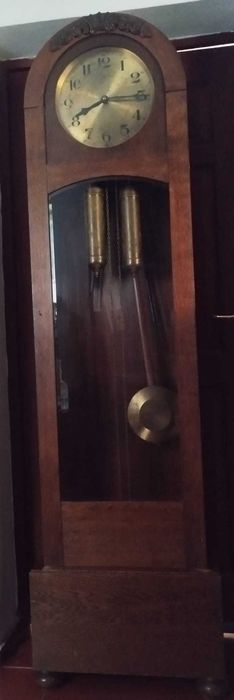 Zegar Stojący, sygnowany Gustav Becker