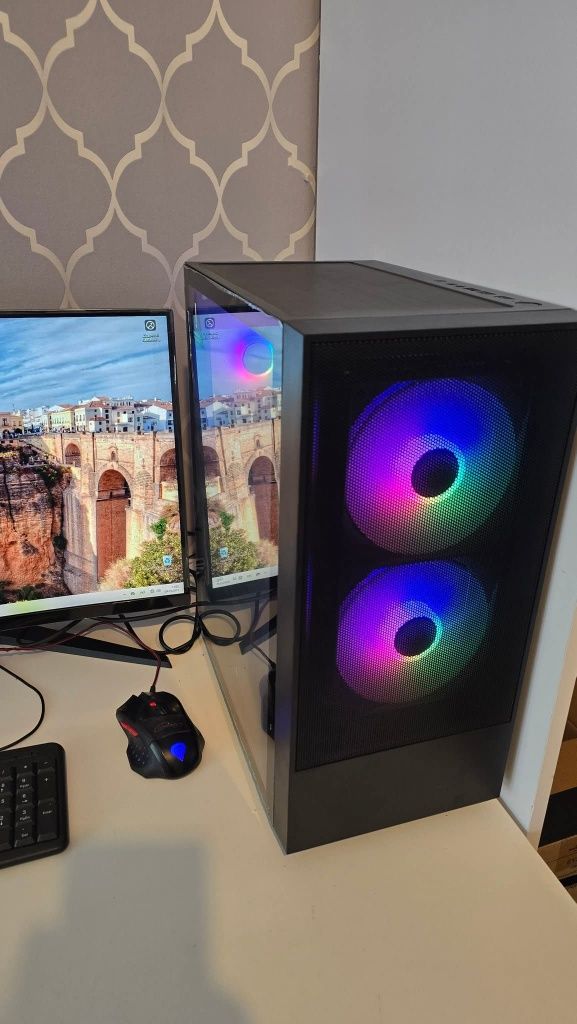 Komputer gamingowy ryzen 5 3600, rtx 2060, 16gb ddr4,  ssd