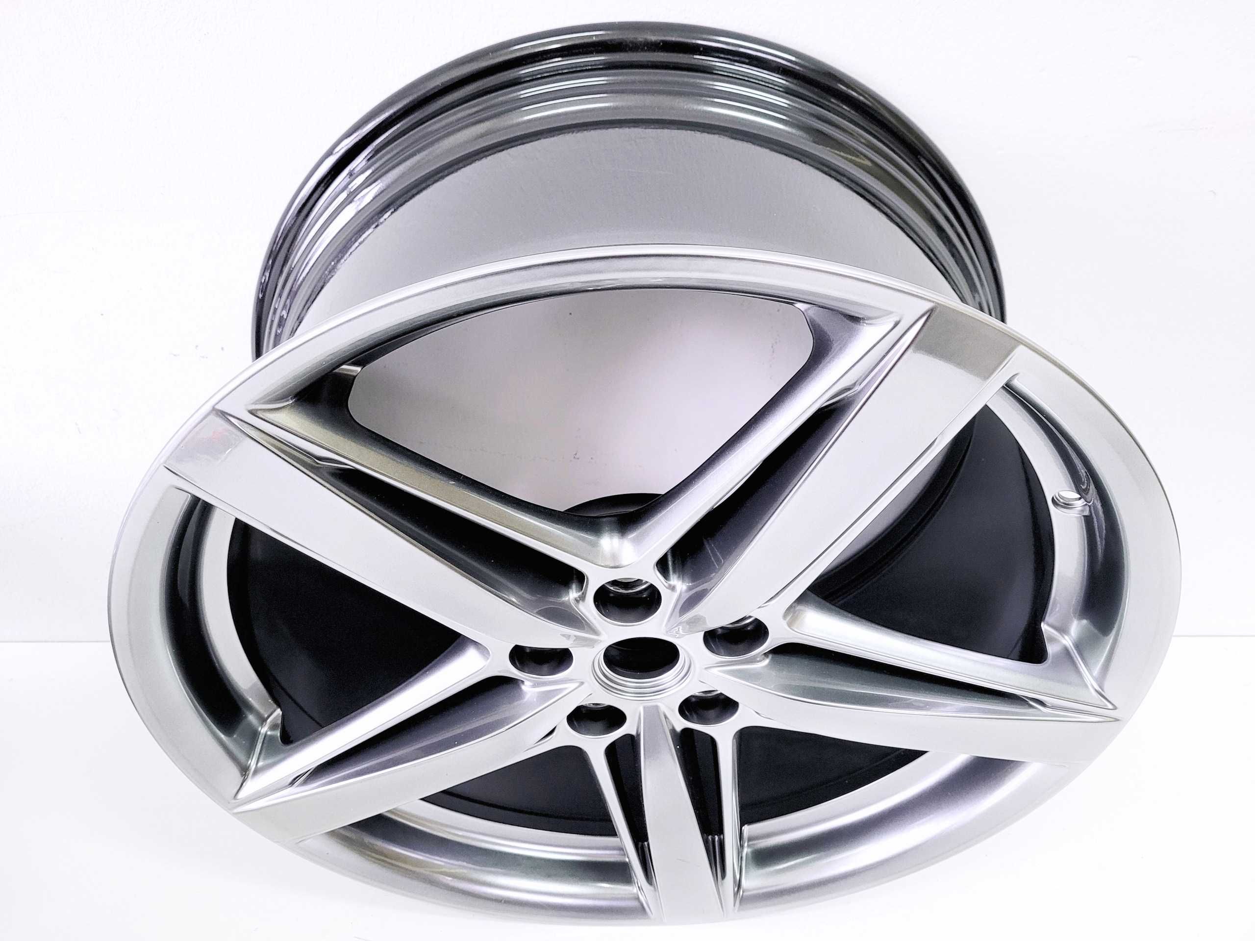 FERRARI F12 - 4x felga, felgi, komplet felg - kolor dark chrome - NOWE