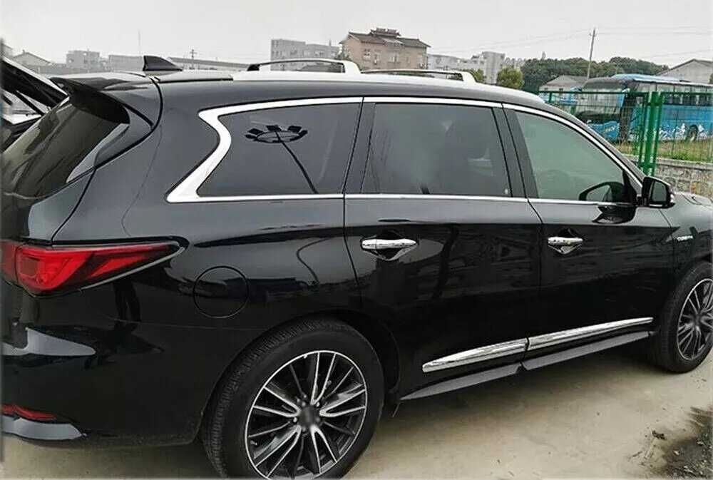 Infiniti QX-60 2014-2021 перемычки на рейлинги поперечки на рейлінги