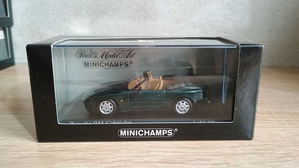 Porsche 944 Cabriolet green 1991 (Minichamps) 1/43 1:43