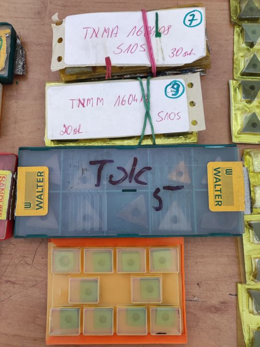 Płytki do noży tokarskich