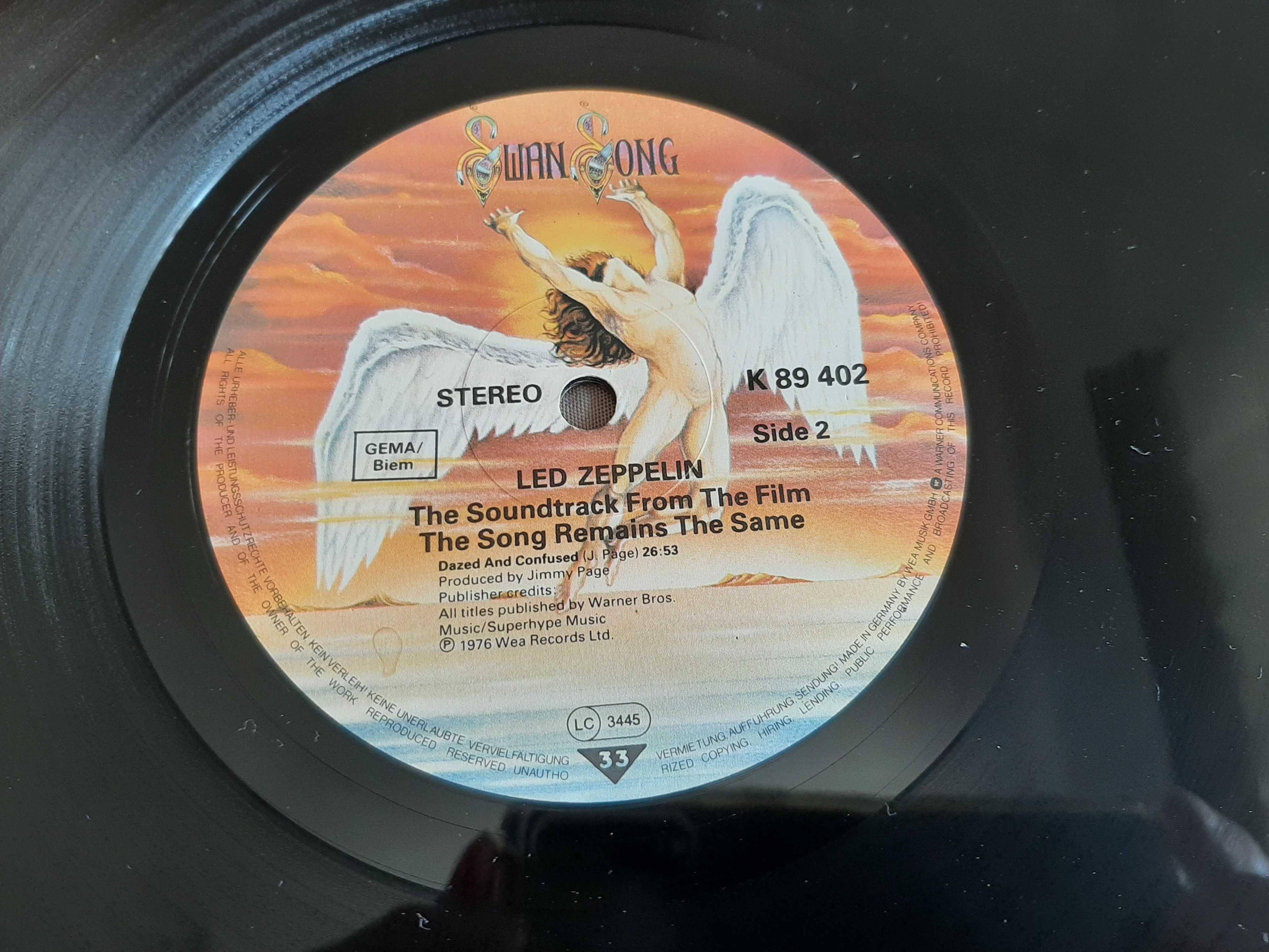 Led Zeppelin - The Song Remains The Same - DE - 2 x Vinil LP