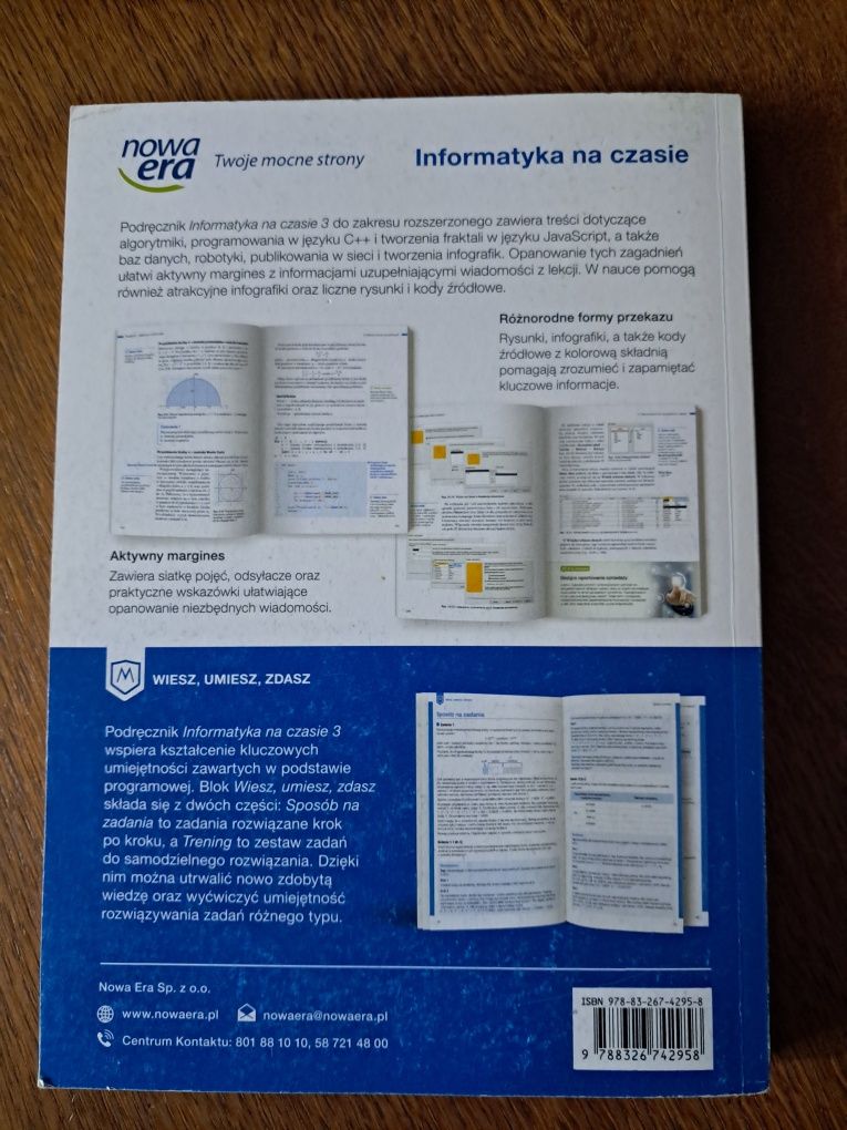 Informatyka na czasie 3 rozszerzenie