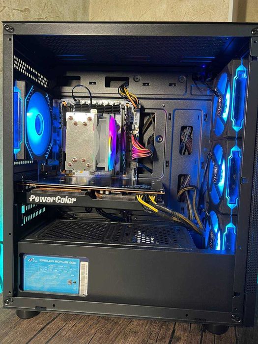 Игровой ПК компютер RX 5700 XT 8GB Стационарный блок Системник 24 ядра