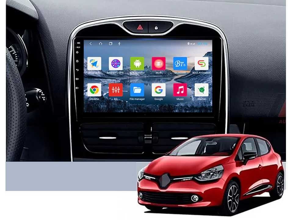 Radio samochodowe Android Renault Clio (10.1", UV) 2012.-2016