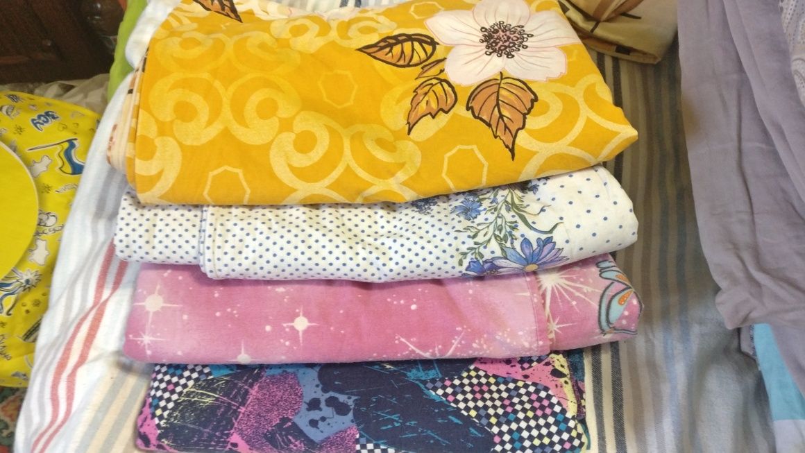 салфетки постельный набор Махровые полотенца.покрывало.