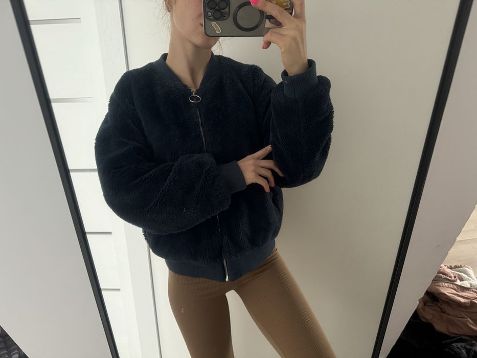 Kurtka bomberka futerko miś