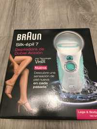 Braun Silk épil 7 -Gillette venus 4 acessorios - selada