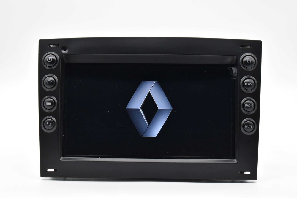 Auto Rádio 2 DIN Android Renault Megane 2 Carplay e Android Auto s fio