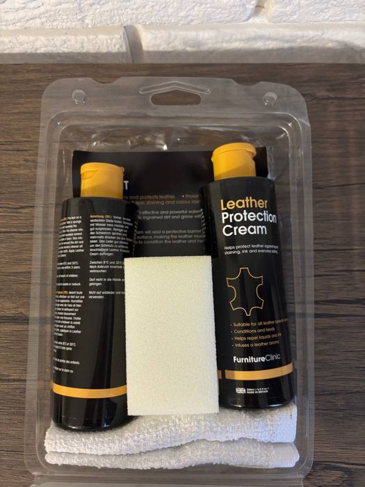 Furniture Clinic Leather Care Kit НАБІР ДЛЯ ЧИСТКИ ШКІРЯНИХ МЕБЛІВ