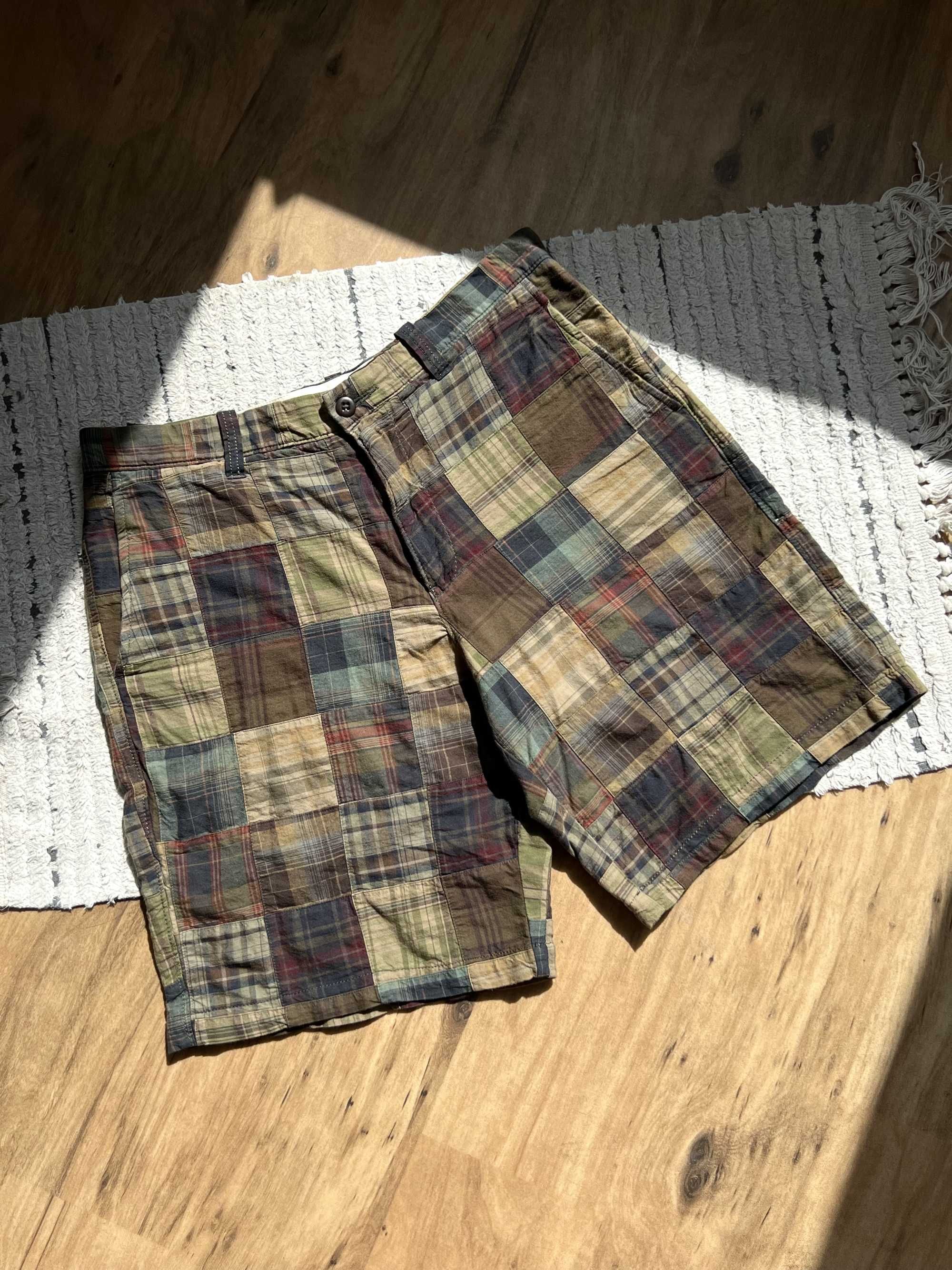 Нові шорти Eddie Bauer Patchwork Cotton Shorts