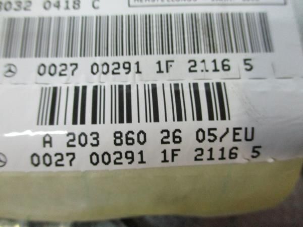 Airbag lateral frente direita MERCEDES-BENZ Classe C (W203)