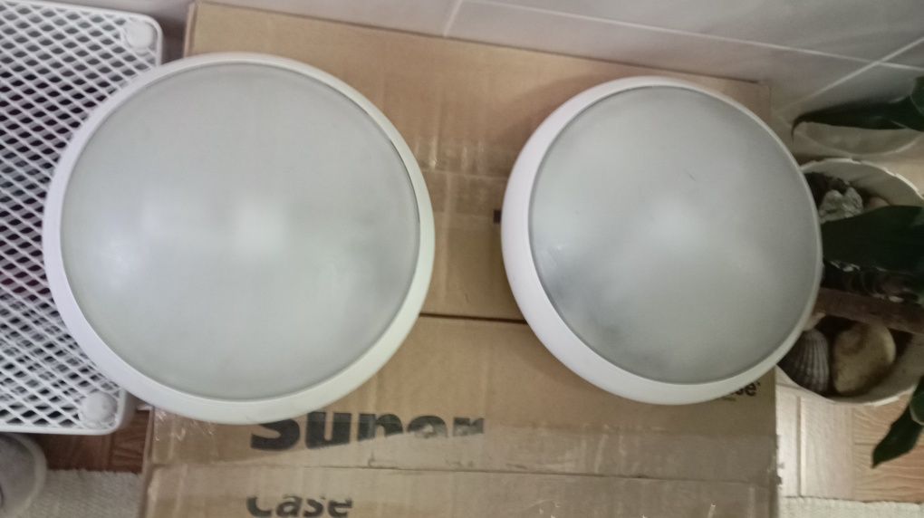 Conjunto de 2 candeeiros de teto